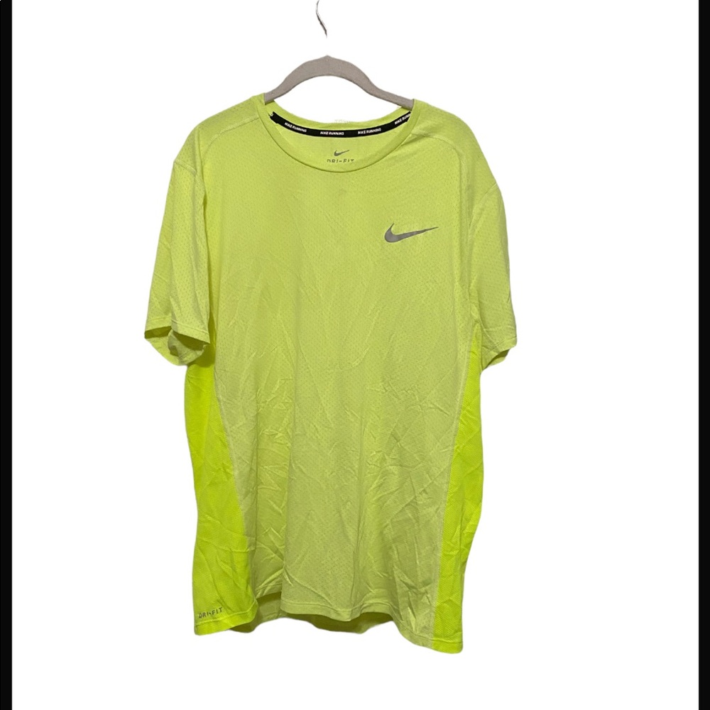 Nike neon running shirt